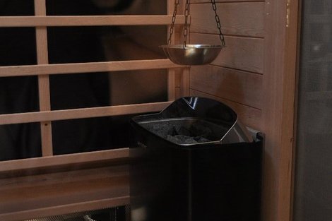 Finská sauna v penzionu Ibex, Kozlovice